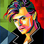 Tapestry pillow-case COMICS David Bowie