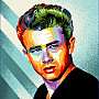 COMICS James Dean Tapestry Cushion Cover