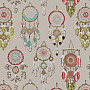 Decorative fabric DREAM CATCHER linen