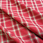 Decorative fabric TISSE rouge/lin