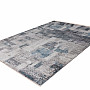 Modern carpet MEDELLIN 407 silver / blue