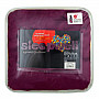 Microflannel sheet SLEEP WELL dark. purple