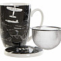 Tea set with Aviation sieve 300 ml