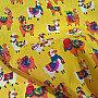 Decorative fabric LAMA yellow