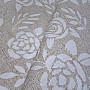 Decorative fabric ROSES creamy