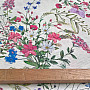 Decorative fabric  MALVA wildflowers