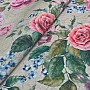 Decorative fabric  LANTANA roses