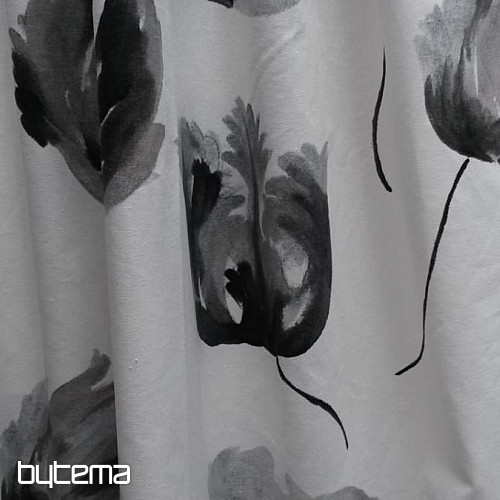 Decorative fabric IZALINE gray