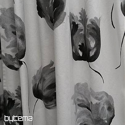 Decorative fabric IZALINE gray
