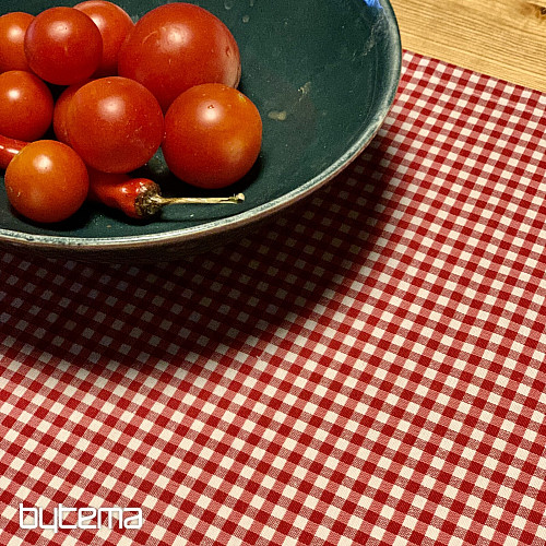 IBIZA red tablecloth