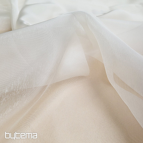 Voile curtain CREAM GLOSSY 896
