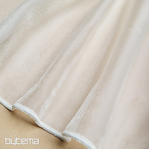 Voile curtain CREAM GLOSSY 896