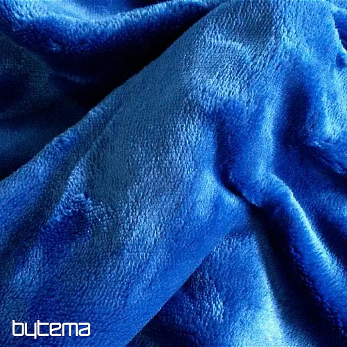 Micro flannel sheet SLEEP WELL dark blue