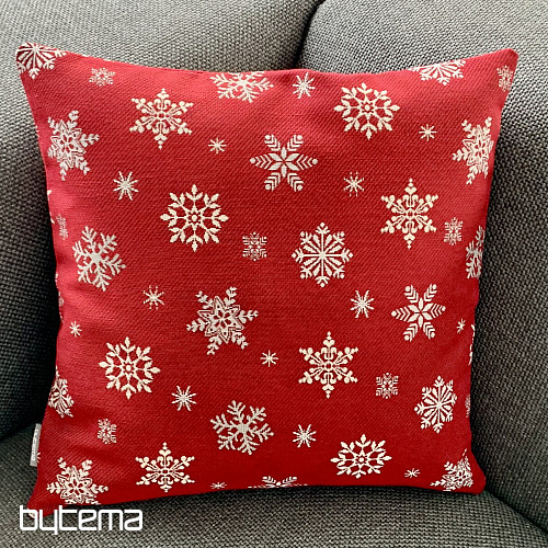 Christmas tapestry cover RED FLAKE