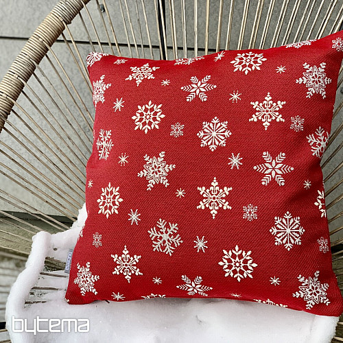 Christmas tapestry cover RED FLAKE
