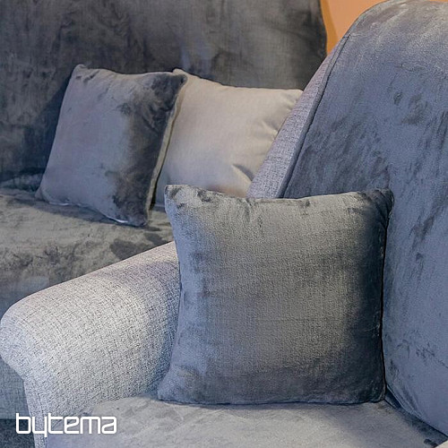 Covers for sofa set microfiber SLEEP WELL® - ANTRACIT