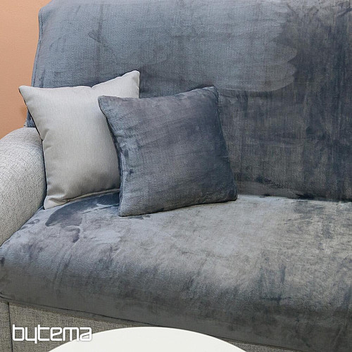 Covers for sofa set microfiber SLEEP WELL® - ANTRACIT