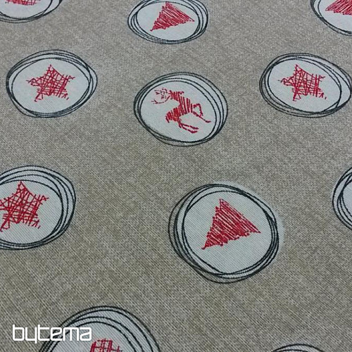 Christmas decorative fabric GARLARD