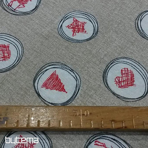 Christmas decorative fabric GARLARD