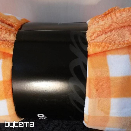 Blanket SHEEP - orange cube