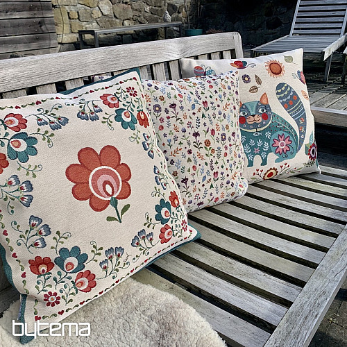 Tapestry cushion cover GARDEN