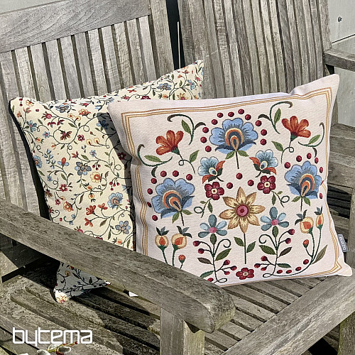 Tapestry pillowcase JURKOVIČ II SMALL FLOWERS
