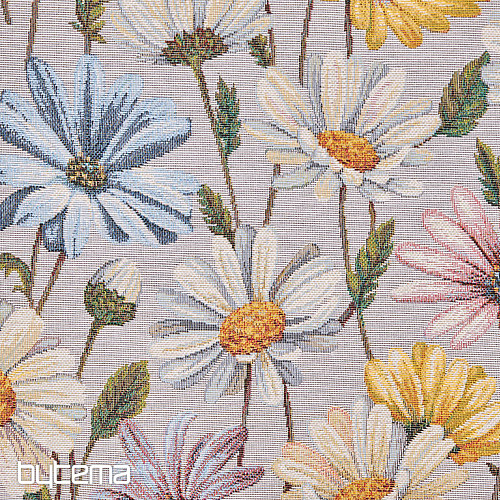 Tapestry fabric DAISIES