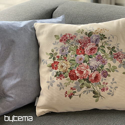 Tapestry pillowcase FLOWER BOUQUET