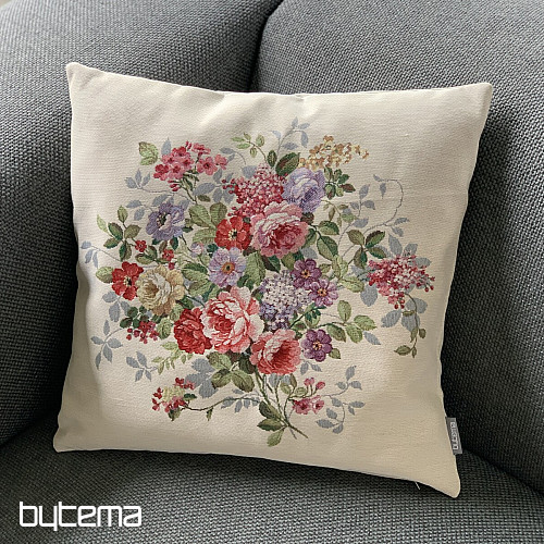 Tapestry pillowcase FLOWER BOUQUET