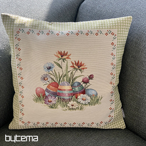 Easter Tapestry Cover EASTER EGGS IN A FRAME