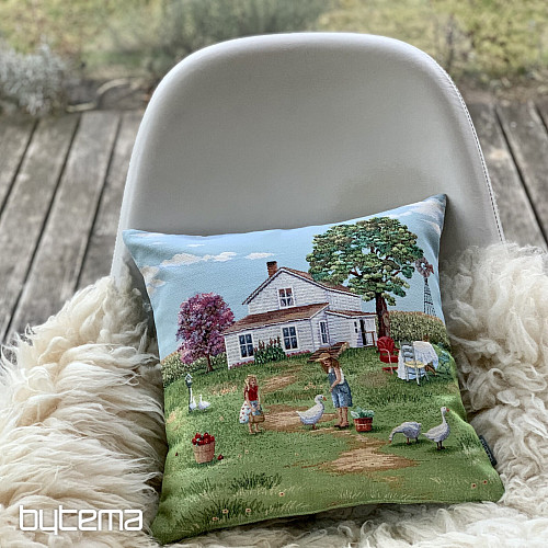 Tapestry cushion cover COUNTRYSIDE