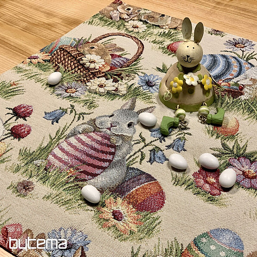 Tapestry tablecloth and scarf POMLÁZKA II