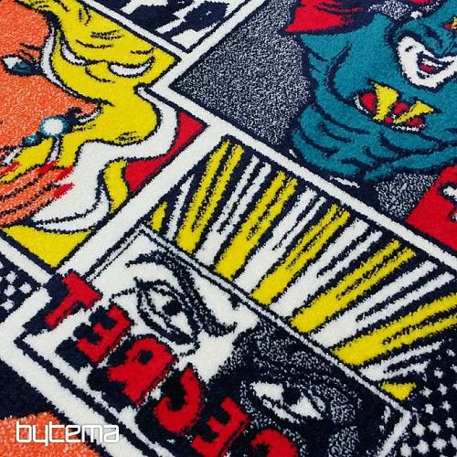 Design carpet KOMIKS