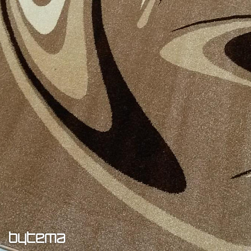 Oval carpet COFFEE beige