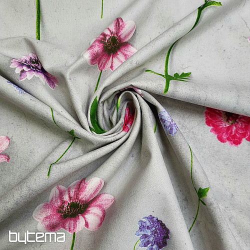 Decorative fabric FLOWERS