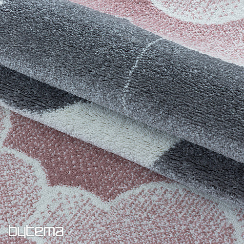 Luxury children's piece rug FUNNY pink marigold