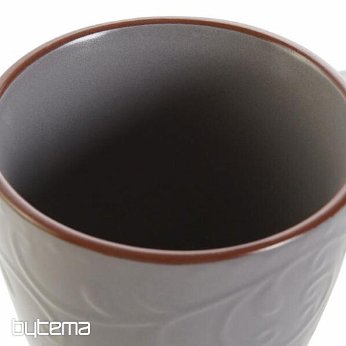 GRAY RELIEF mug 325ml gray