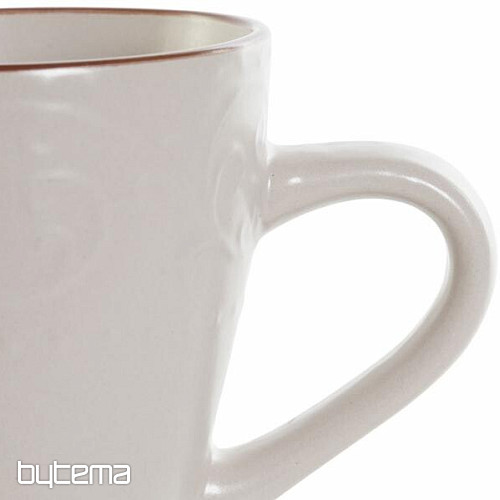 BEIGE RELIEF mug 325ml beige