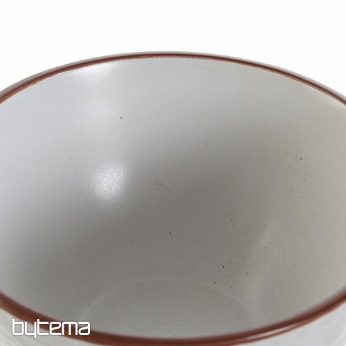 Bowl WHITE RELIEF 14.7x7.7cm white
