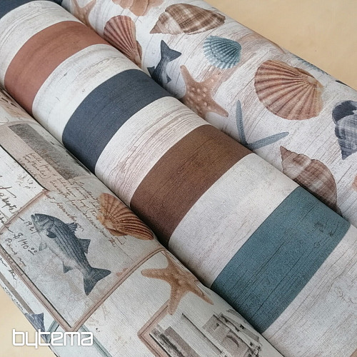 Ocean decorative fabric