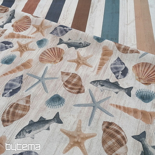 Ocean decorative fabric