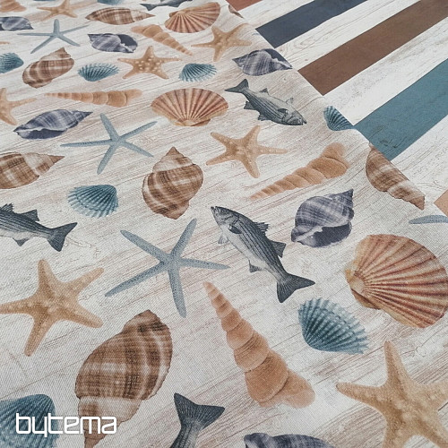 Ocean decorative fabric