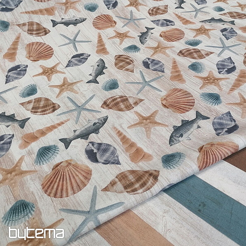 Ocean decorative fabric