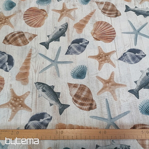 Ocean decorative fabric