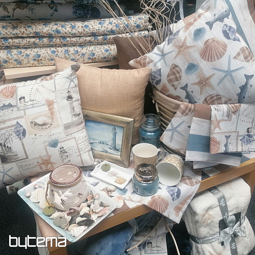 Ocean decorative fabric