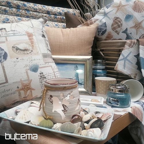 Ocean decorative fabric