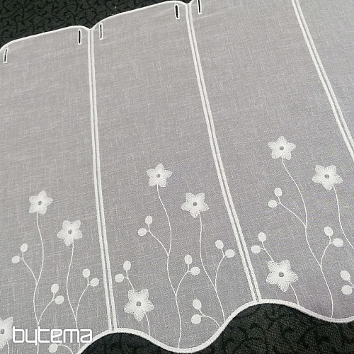 Stained glass curtain embroidered 11768/0001