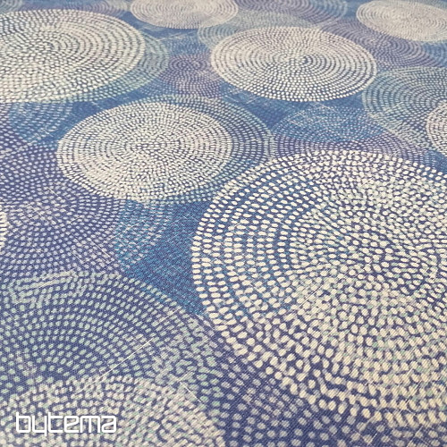 Decorative fabric Mikala circles