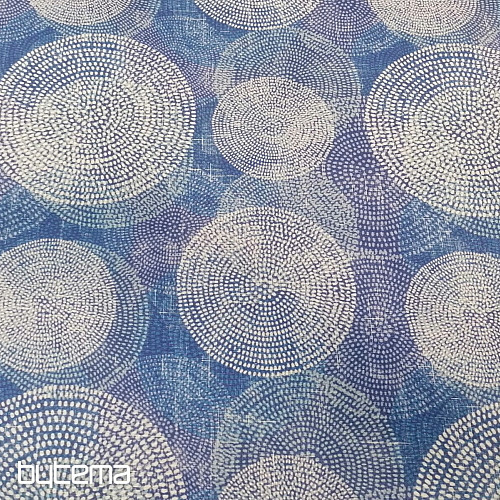 Decorative fabric Mikala circles