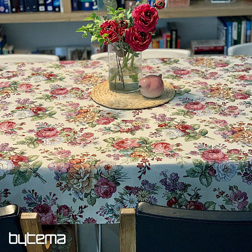 Tapestry tablecloth, scarf Bouquet